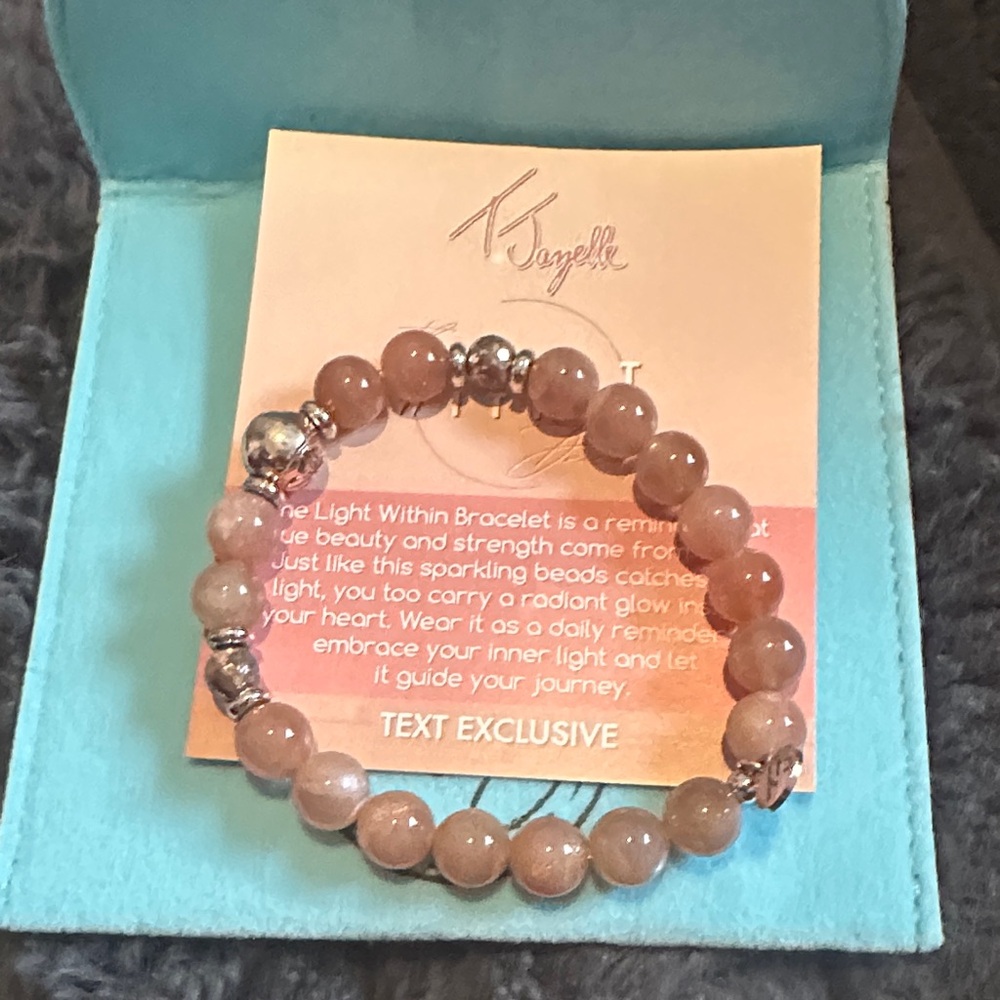 Rose Quartz Beaded Bracelet